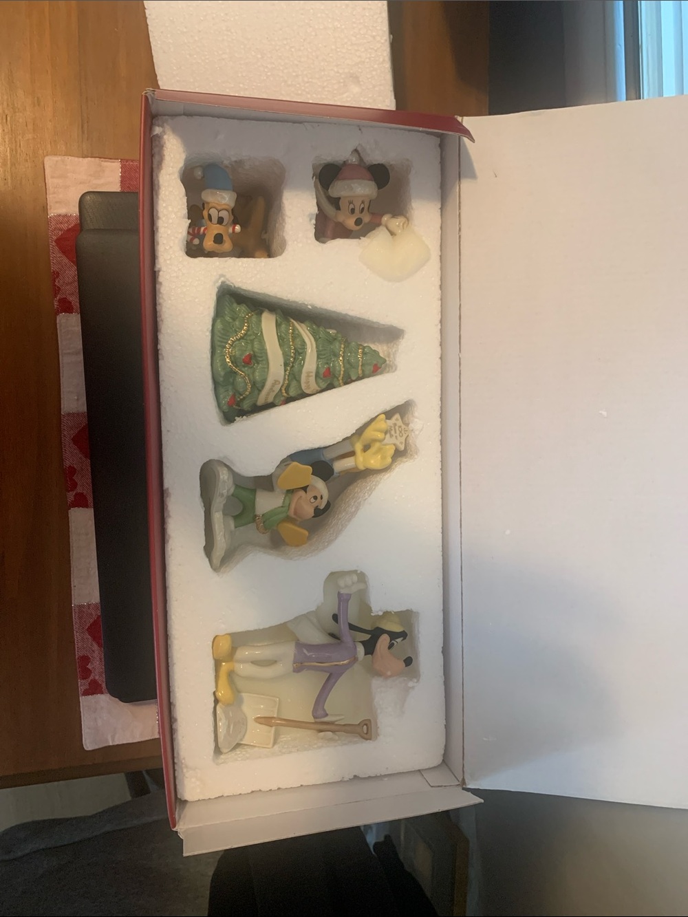 Lenox Disney Holiday Figurine Set- Disney 100 Anniversary Fab Five